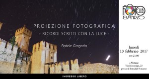 Proeizione Fotografia di Gregorio Fedele