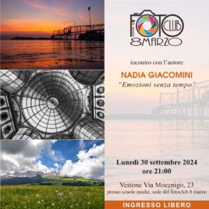 Autore Nadia Giacomini @ Fotoclub8Marzo